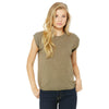 be128-bella-canvas-women-olive-tee