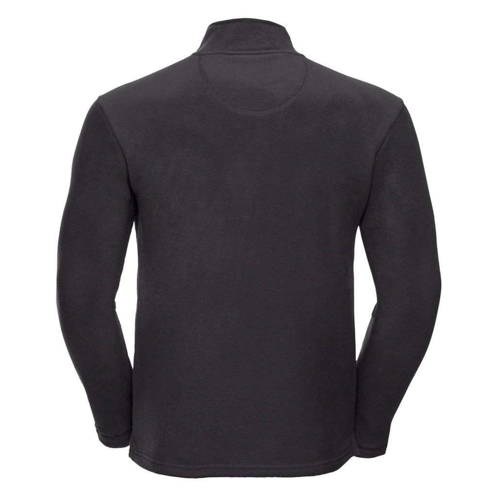 Russell Men's Black Micro Fleece Jacket