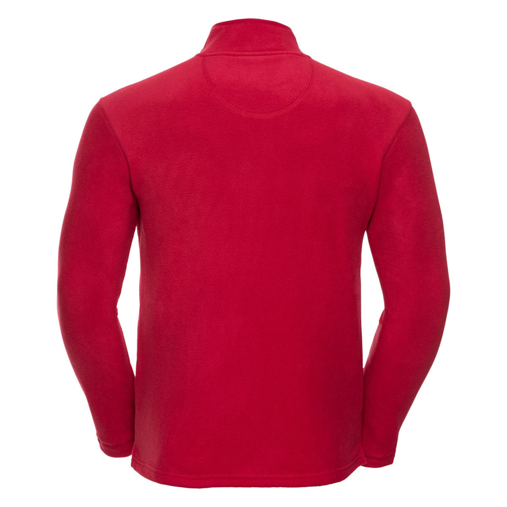 Russell Men's Classic Red Micro Fleece Jacket