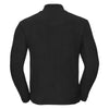 Russell Men's Black Zip Neck Micro Fleece