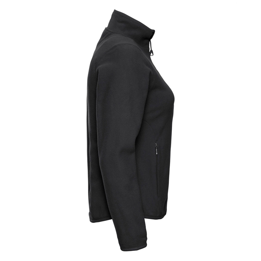 Russell Women's Black Micro Fleece Jacket