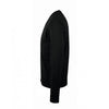 SOL'S Men's Black Golden Cotton Acrylic V Neck Cardigan