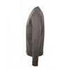 SOL'S Men's Medium Grey Golden Cotton Acrylic V Neck Cardigan