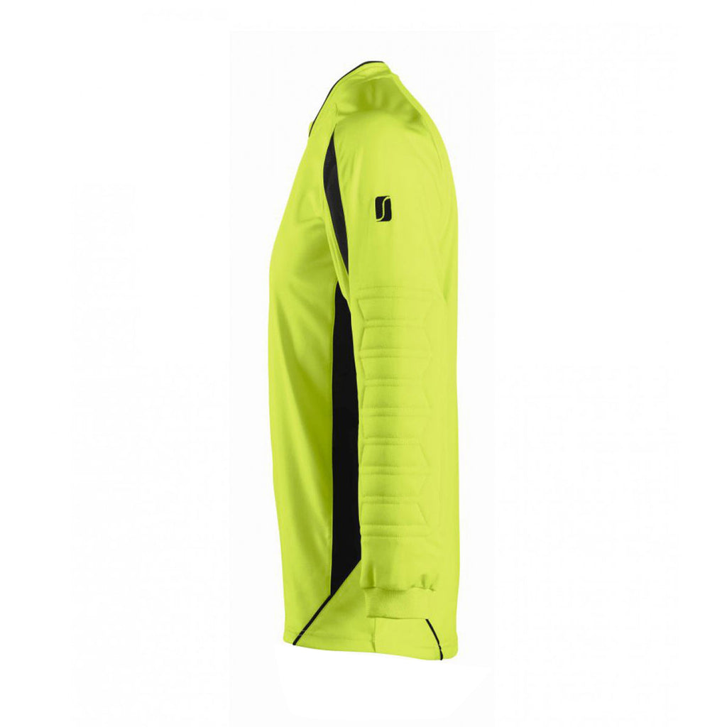 SOL'S Men's Apple Green/Black Azteca Goalkeeper Shirt