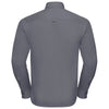 Russell Collection Men's Zinc Long Sleeve Classic Twill Shirt