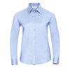 932f-russell-collection-women-light-blue-shirt