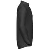 Russell Collection Men's Black Long Sleeve Easy Care Oxford Shirt