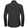 Russell Collection Women's Black Long Sleeve Easy Care Poplin Shirt