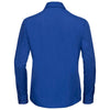 Russell Collection Women's Bright Royal Long Sleeve Easy Care Poplin Shirt