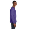 Anvil Men's Heather Purple Lightweight Long-Sleeve T-Shirt