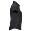 Russell Collection Women's Black Cap Sleeve Tencel Fitted Shirt