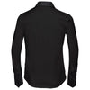 Russell Collection Women's Black Long Sleeve Ultimate Non-Iron Shirt