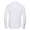 Russell Collection Women's White Long Sleeve Ultimate Non-Iron Shirt