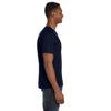 Anvil Men's Navy Lightweight V-Neck T-Shirt