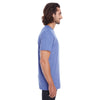 Anvil Men's Heather Blue Lightweight Pocket Tee