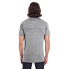 Anvil Men's Heather Grey Lightweight Pocket Tee