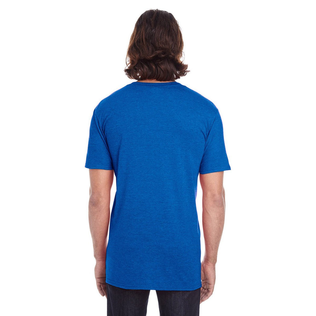 Anvil Men's Royal Blue Lightweight Pocket Tee