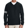 adidas-black-v-neck-wind-shirt