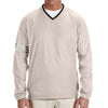 adidas-beige-v-neck-wind-shirt