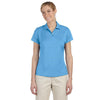 adidas-womens-turquoise-text-polo