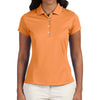 adidas-ladies-orange-polo-solid