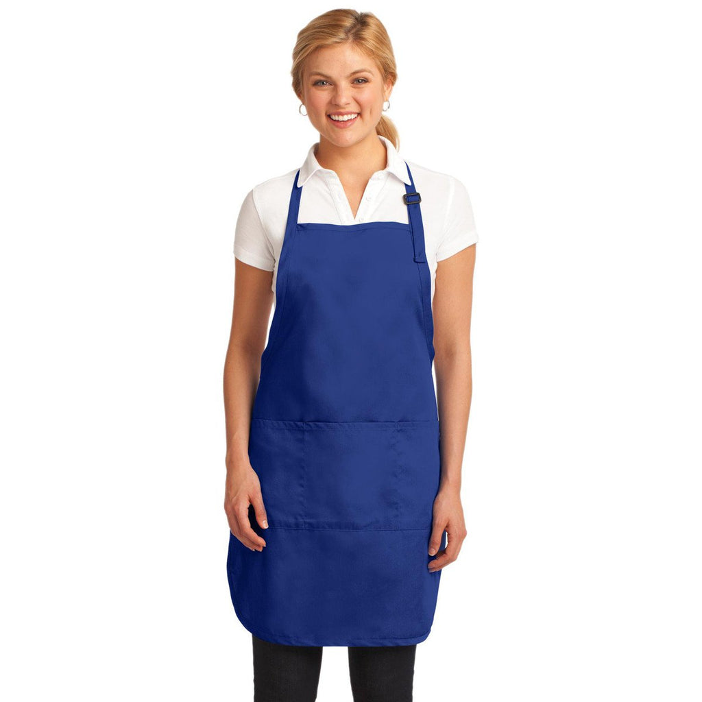 Port Authority Royal Easy Care Full-Length Apron with Stain Release