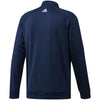 adidas Men's Collegiate Navy 3-Stripe Layering 1/4 Zip Top