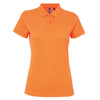 aq025-asquith-fox-women-neon-orange-polo