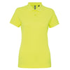 aq025-asquith-fox-women-neon-yellow-polo