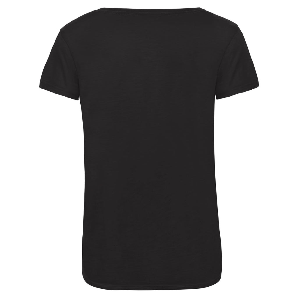 B&C Women's Black Triblend T-Shirt