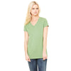 b6005-bella-canvas-women-green-t-shirt