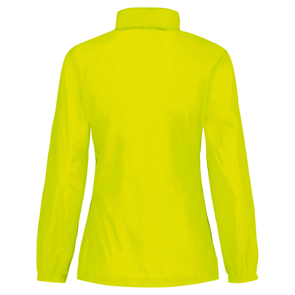 B&C Youth Ultra Yellow Sirocco Jacket