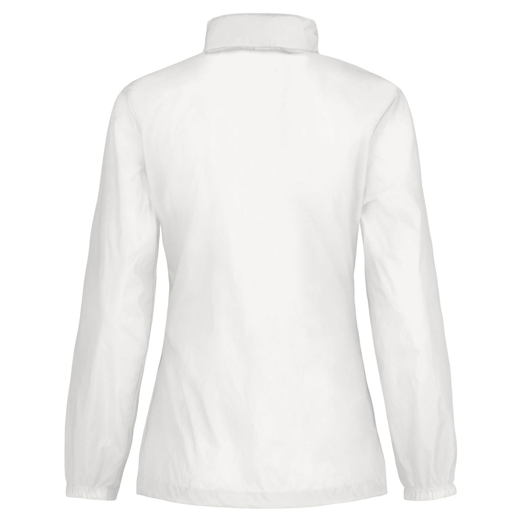 B&C Youth White Sirocco Jacket
