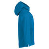 B&C Youth Azure Hooded Softshell