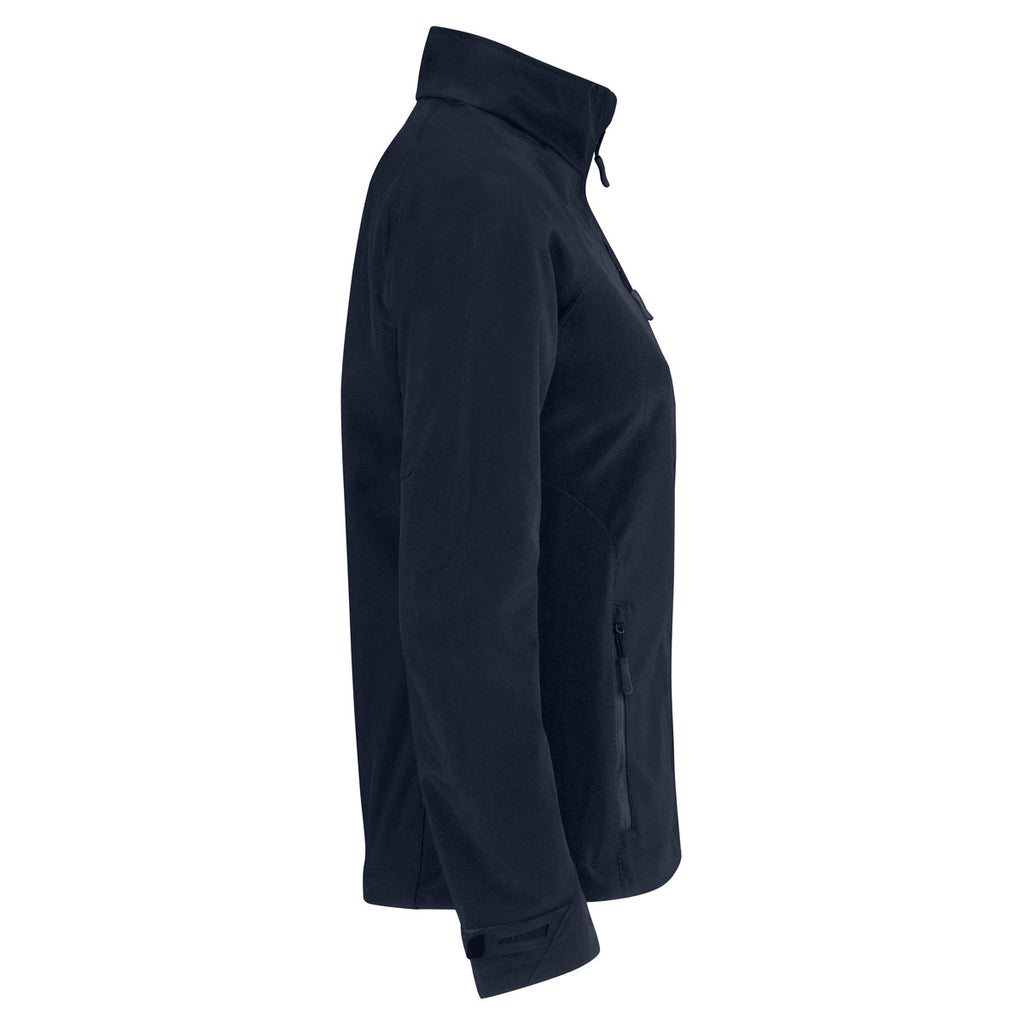 B&C Women's Navy X-Lite Softshell