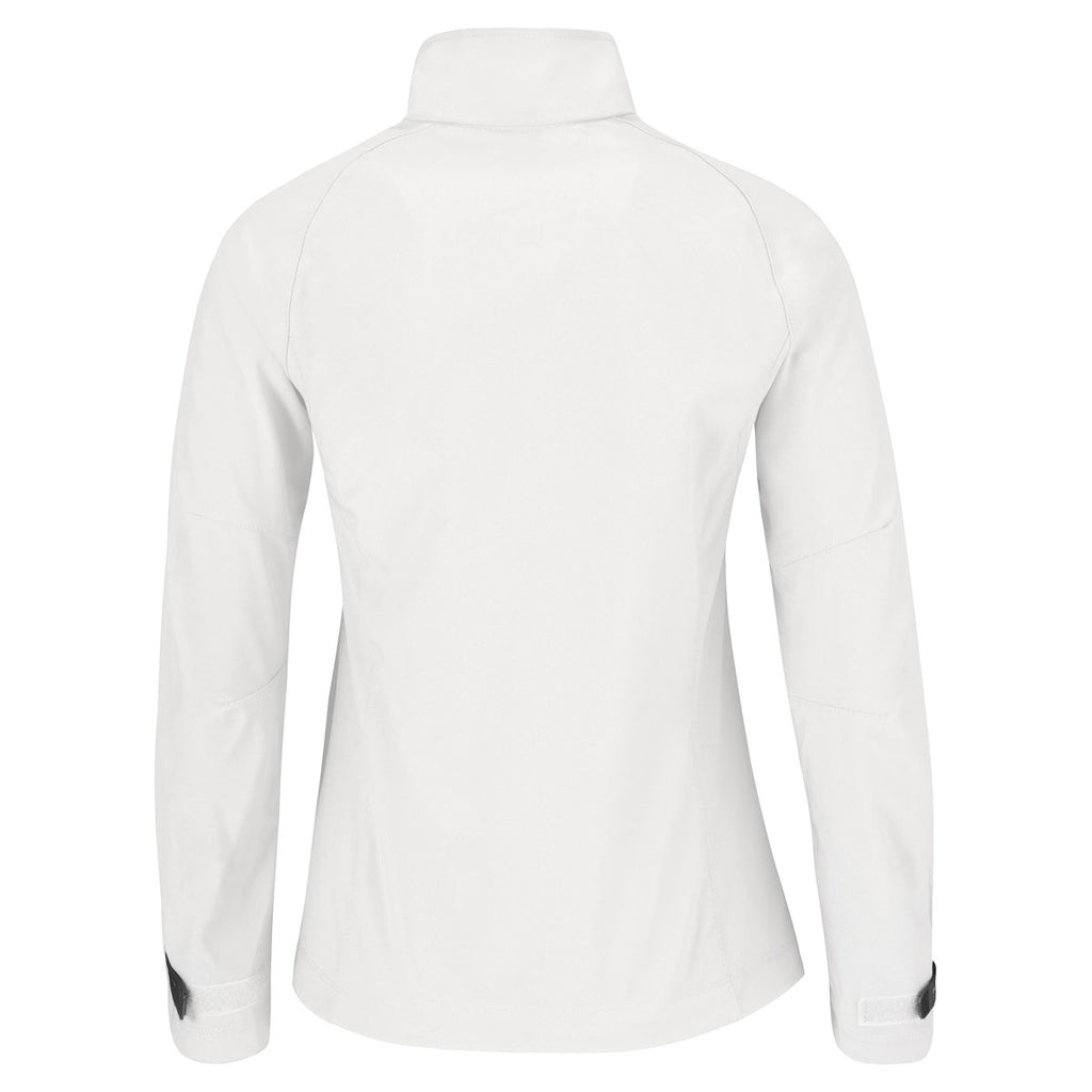B&C Women's White X-Lite Softshell