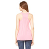 Bella + Canvas Women's Neon Pink Flowy Racerback Tank