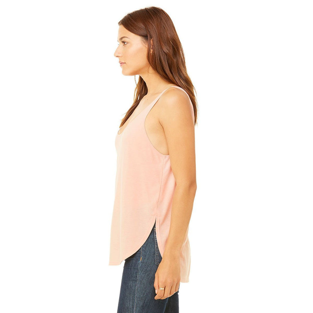 Bella + Canvas Women's Peach Flowy Side Slit Tank