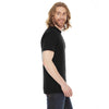 American Apparel Men's Black 50/50 Short Sleeve Tee