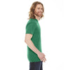 American Apparel Unisex Heather Vintage Green 50/50 Short Sleeve Tee