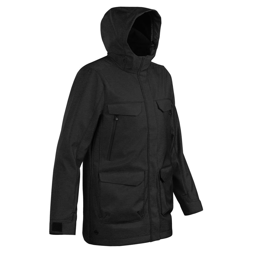 Stormtech Men's Black Rover Bonded Field Coat