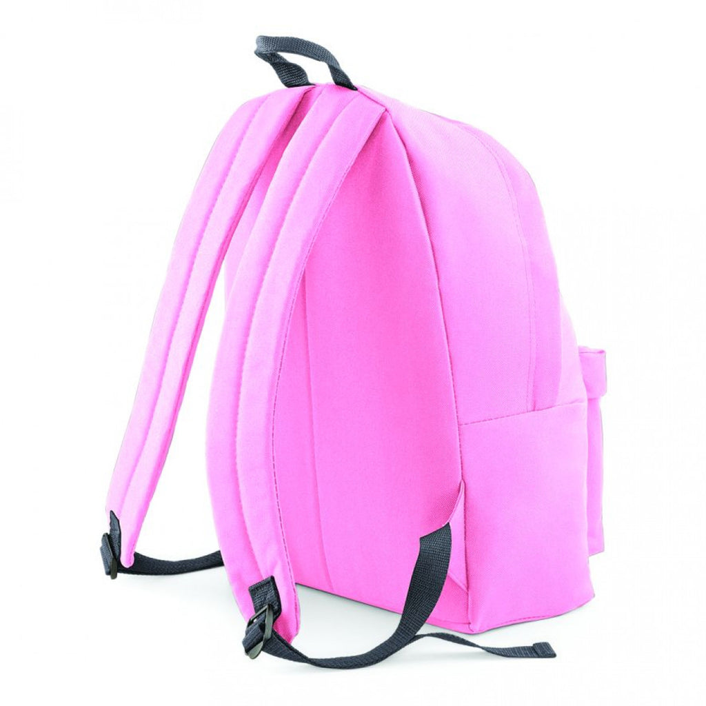 BagBase Classic Pink/Dark Grey Original Fashion Backpack