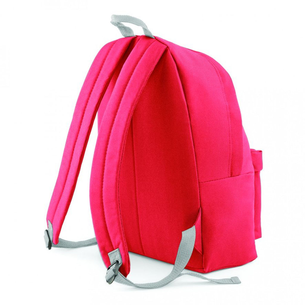 BagBase Coral/Light Grey Original Fashion Backpack