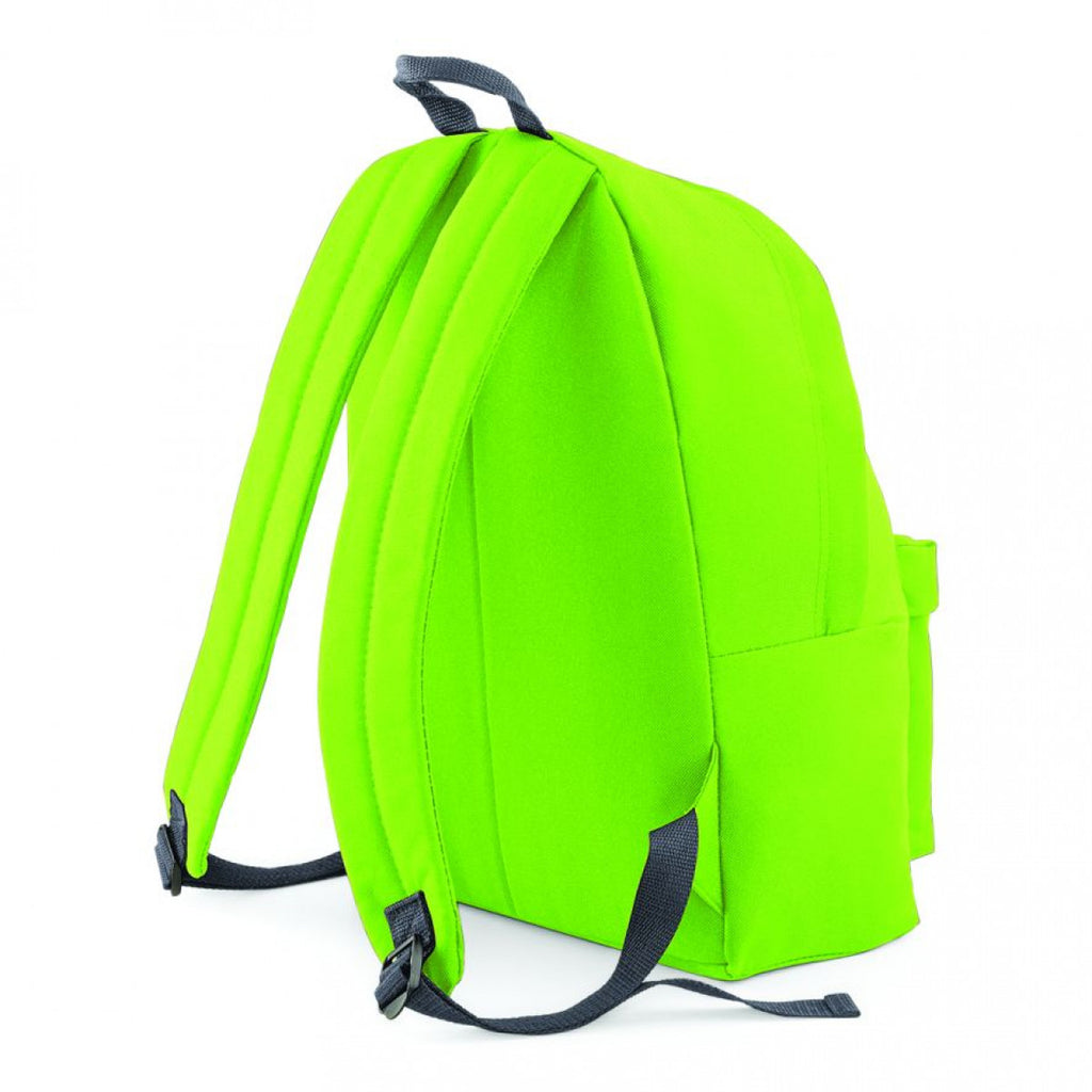 BagBase Lime/Graphite Original Fashion Backpack