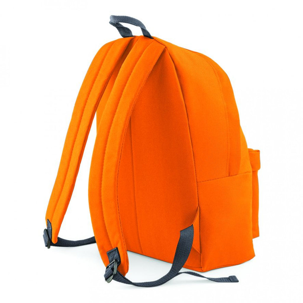 BagBase Orange/Graphite Kids Fashion Backpack