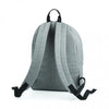 BagBase Grey Marl Two Tone Fashion Backpack