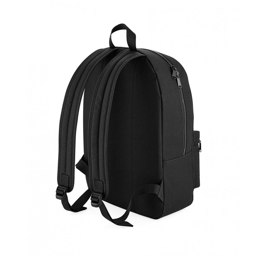 BagBase Black Essential Fashion Backpack