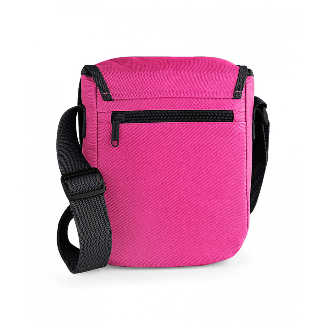 BagBase Fuchsia/Black Mini Reporter