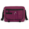 BagBase Burgundy Messenger Bag