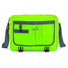 BagBase Lime/Graphite Messenger Bag